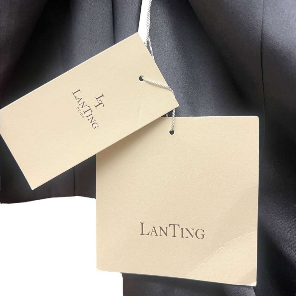 Lanting Women’s Grey Dress Formal Mother of the Bride Gown - Picture 3 of 5